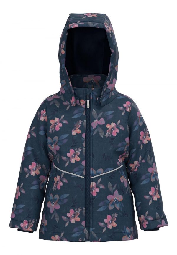 παιδικό μπουφάν με all-over floral print Name It